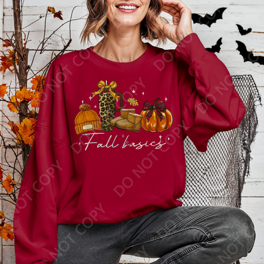 Fall Basics Crew Neck Sweater