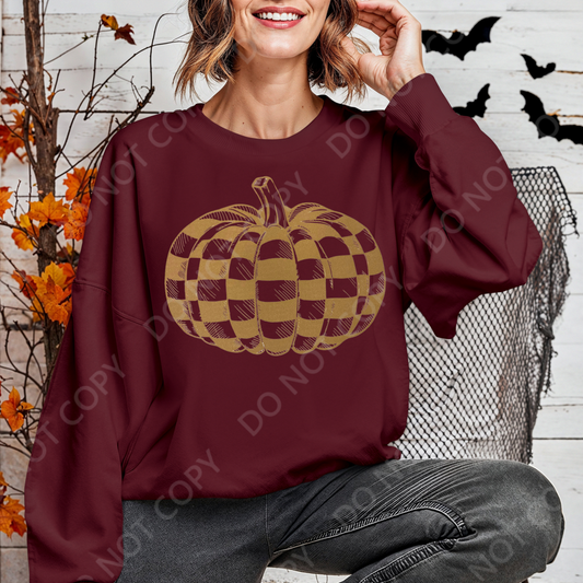 FALL PUMPKIN Crew Neck Sweater